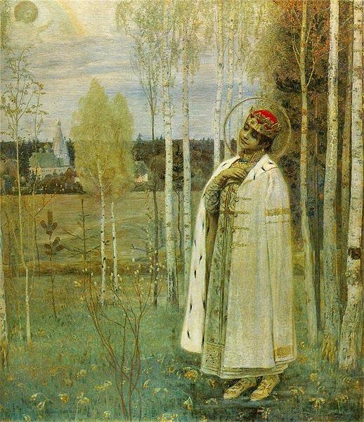 Mikhail Nesterov Tzarevich Dmitry